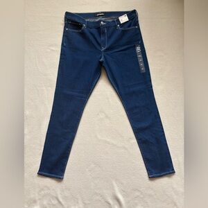 Express Dark Blue Women’s Legging Jeans